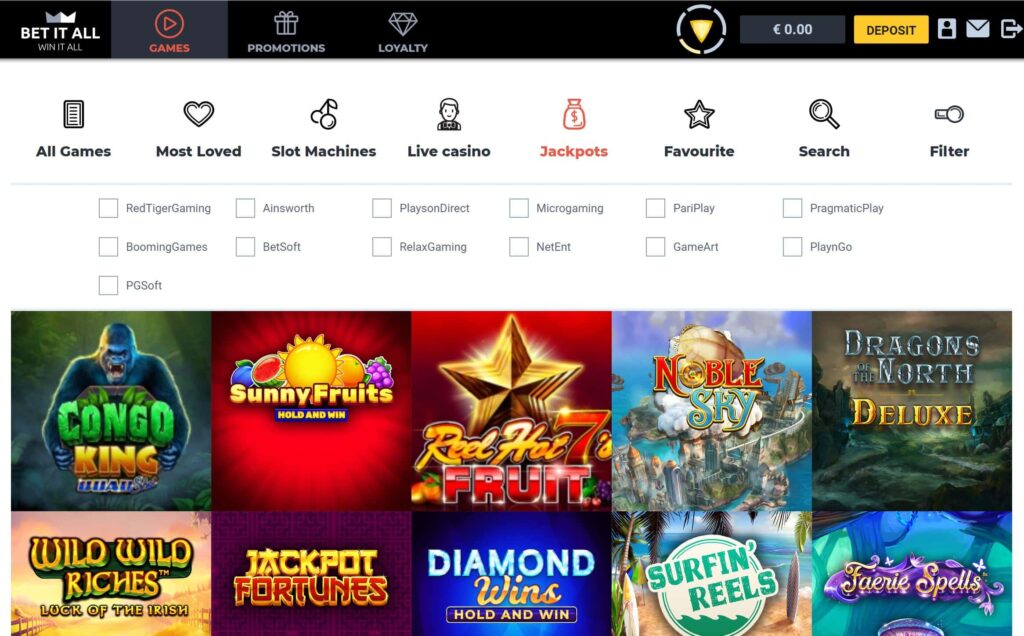 betitall casino website