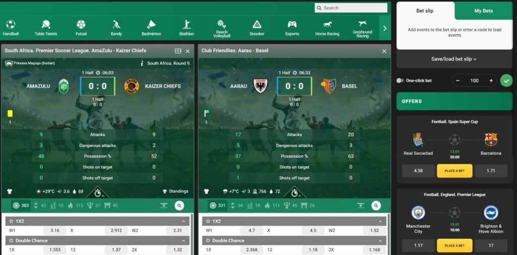 betwinner desktop site