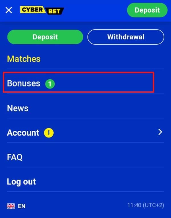cyberbet welcome bonus