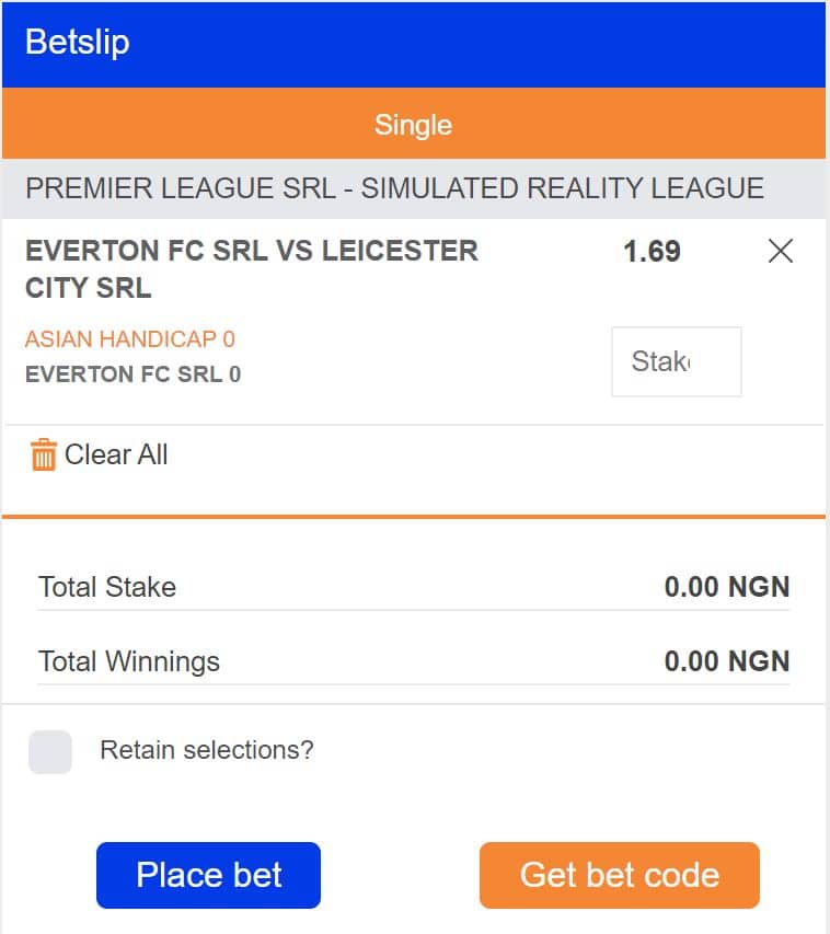 example betslip