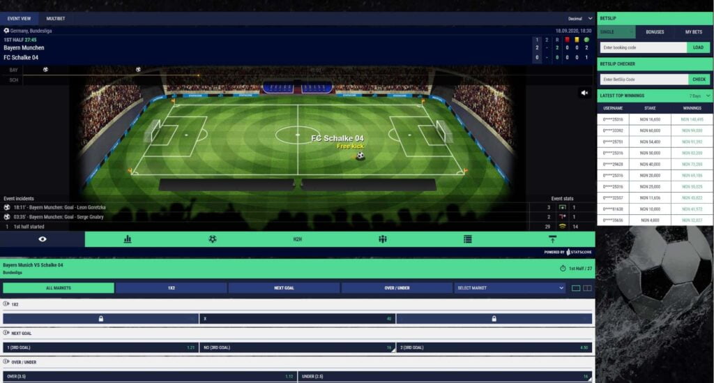 konfambet live betting