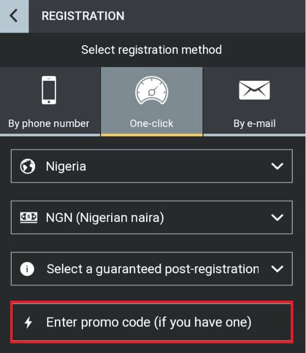 melbet registration