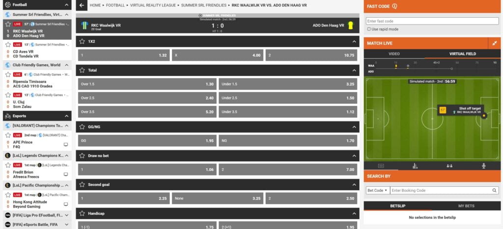 betbiga desktop site