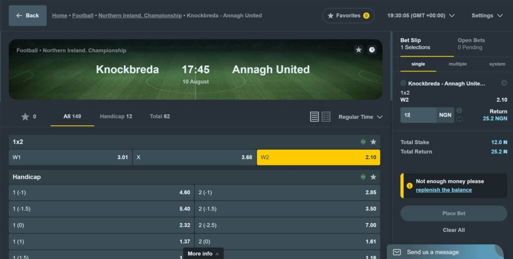 globalbet desktop website