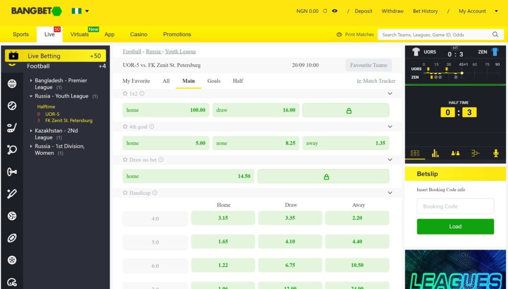 bangbet desktop website