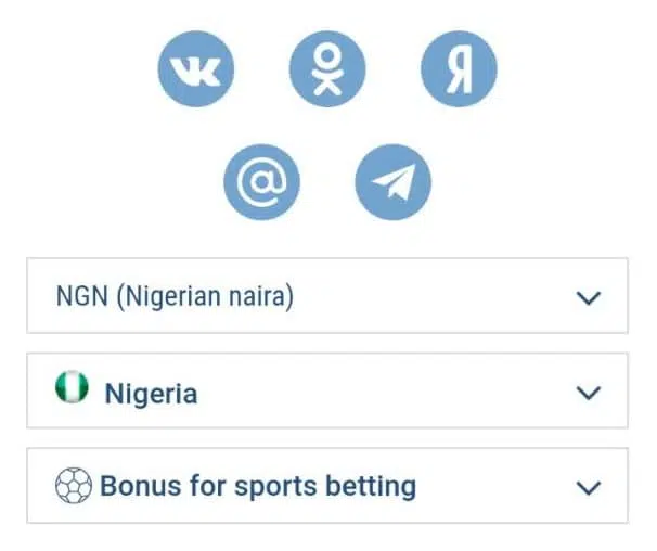 1xbet messenger registration