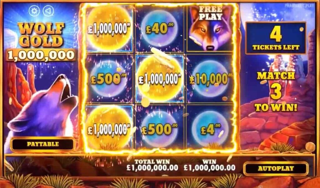 scratch card winnings