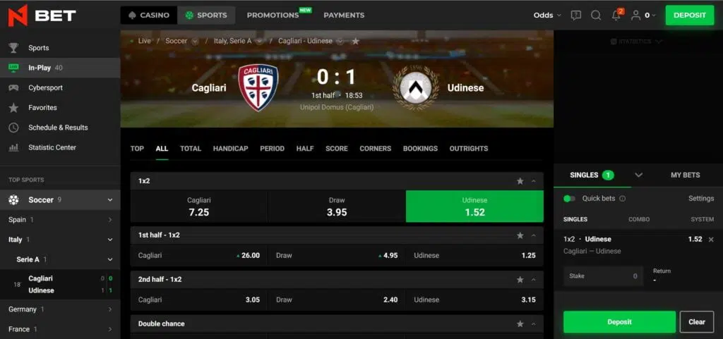 n1bet desktop site