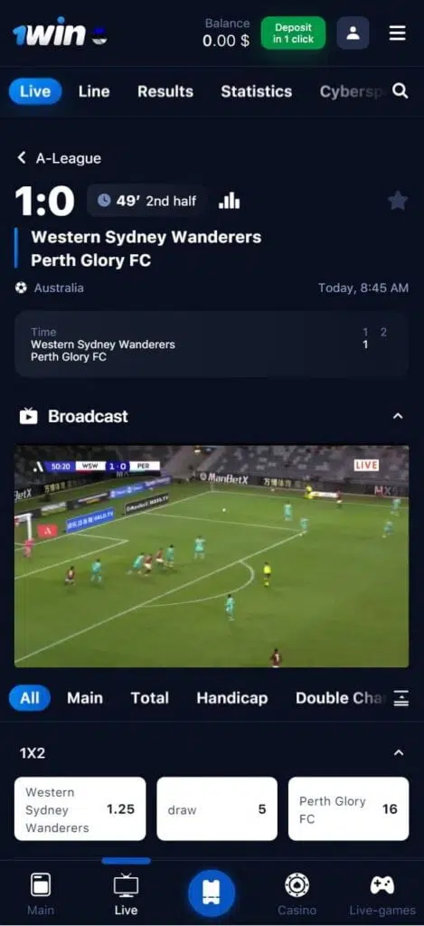 1win mobile app