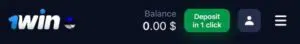deposit button