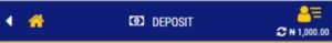 deposit button