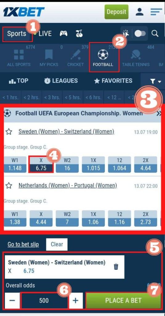 1xbet - how to bet