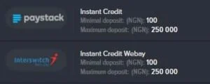 payment choice