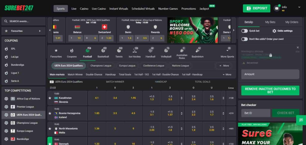 surebet247 desktop website