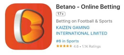 betano apple app