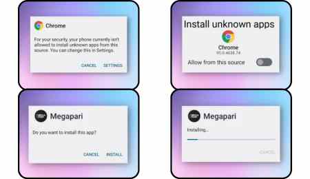 megapari app install