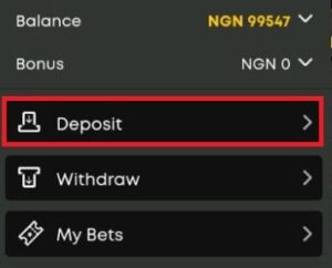 sky247 deposit button