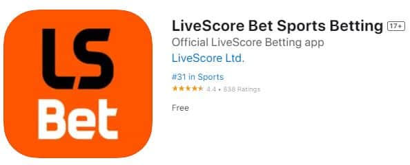livescorebet ios app