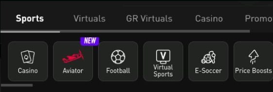 livescorebet sports navigation
