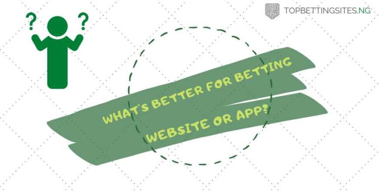 Where is it better to bet: on the website or in the utility?