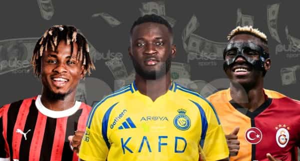 highest paid nigerian footballer 2025