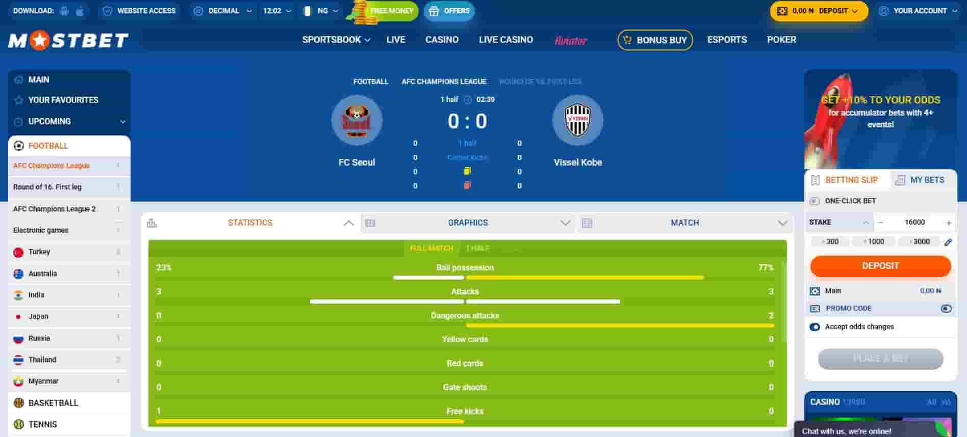 mostbet desktop site