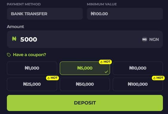 bet7k deposit