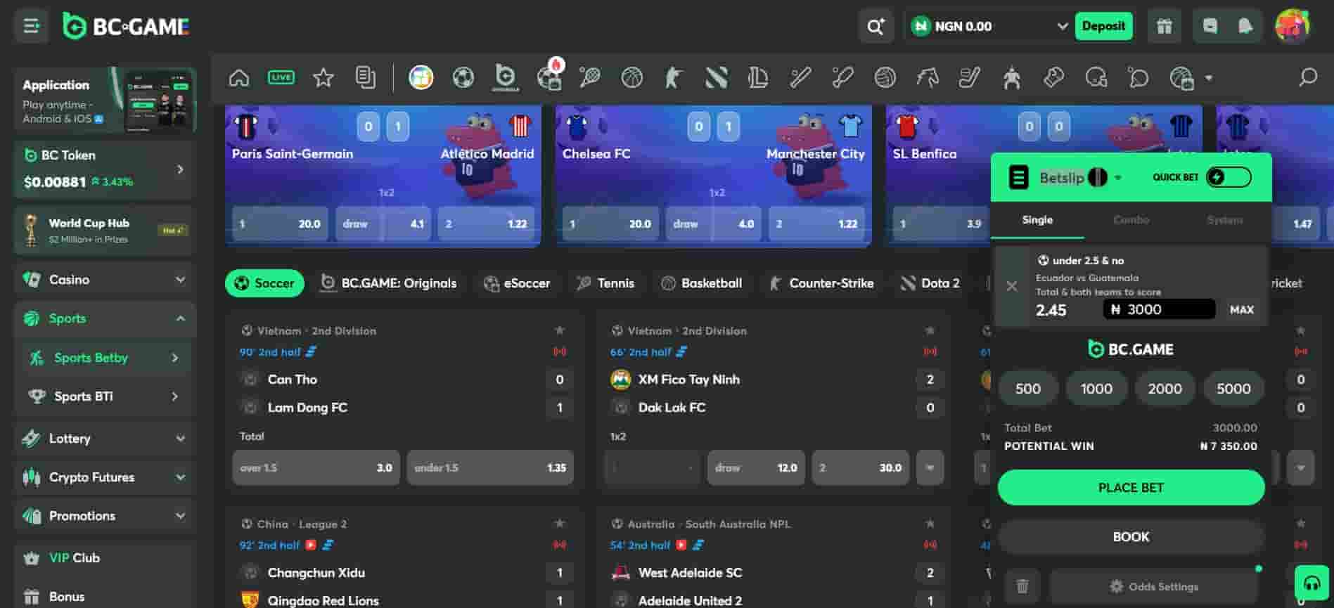 bc bet desktop site